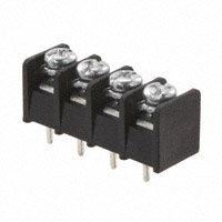 TE Connectivity AMP Connectors - 4DB-P108-04 - CONN BARRIER STRIP 4CIRC 0.325"