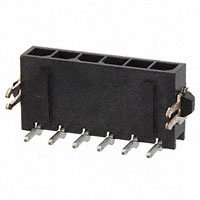 TE Connectivity AMP Connectors - 1445054-6 - CONN HEADER 6POS R/A TIN T/H