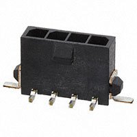 TE Connectivity AMP Connectors - 1445087-4 - CONN HEADER 4POS STR 15GOLD SMD