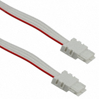 TE Connectivity AMP Connectors - 2154172-3 - CABLE ASSY STL-STR RED 300MM