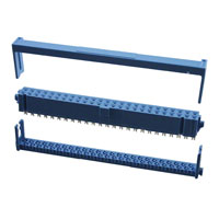 TE Connectivity AMP Connectors - 2-1658526-4 - CONN RCPT 50POS VERT .100 GOLD