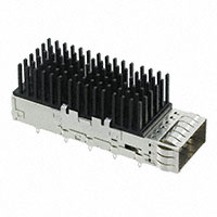 TE Connectivity AMP Connectors - 2170704-6 - CAGE ASSY, QSFP28 1X1, SPRING, H