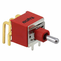TE Connectivity ALCOSWITCH Switches - 2-1825143-4 - SWITCH TOGGLE DPDT 0.4VA 20V