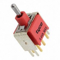 TE Connectivity ALCOSWITCH Switches - 2-1825143-7 - SWITCH TOGGLE SP3T 0.4VA 20V
