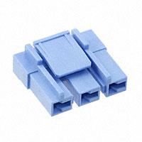 TE Connectivity AMP Connectors - 2-1903414-1 - GHC 9.0 3POS PLUG HSG BLUE