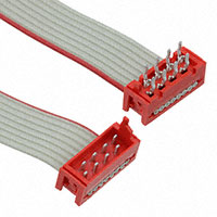 TE Connectivity AMP Connectors - 2205070-1 - CABLE ASSEMBLY HEADER WTB 8POS