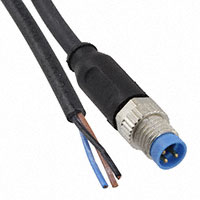 TE Connectivity AMP Connectors - 2273000-1 - M8 X 1 0 STRAIGHT PLUG PIGTAIL