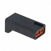 TE Connectivity AMP Connectors - 2-2834075-2 - 2P REC, MINIATURE WATERPROOF CON