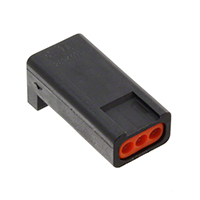 TE Connectivity AMP Connectors - 2-2834075-3 - 3P REC, MINIATURE WATERPROOF CON