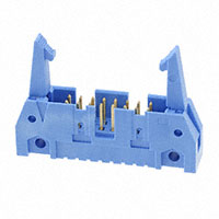 TE Connectivity AMP Connectors - 2-5499141-3 - CONN HEADER 16POS R/A POLAR GOLD