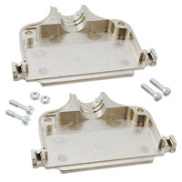 TE Connectivity AMP Connectors - 2-745174-7 - CONN BACKSHELL DB37 DIE CAST
