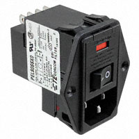 TE Connectivity Corcom Filters - 2-6609104-1 - PWR ENT MOD RCPT IEC320-C14 PNL