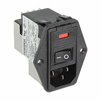 TE Connectivity Corcom Filters - 2-6609104-3 - PWR ENT MOD RCPT IEC320-C14 PNL