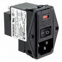 TE Connectivity Corcom Filters - 2-6609929-0 - PWR ENT MOD RCPT IEC320-C14 PNL