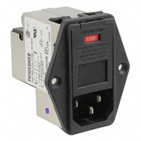 TE Connectivity Corcom Filters - 2-6609930-2 - PWR ENT MOD RCPT IEC320-C14 PNL