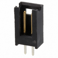 TE Connectivity AMP Connectors - 280370-3 - CONN HEADER 2POS SHROUD GOLD