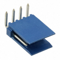 TE Connectivity AMP Connectors - 281698-4 - CONN HEADER 4POS R/A T/H TIN