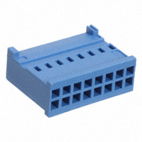 TE Connectivity AMP Connectors - 281839-8 - CONN HOUSING RCPT DUAL 16POS