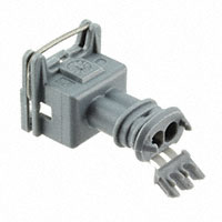 TE Connectivity AMP Connectors - 282189-2 - CONN JR PWR TIMER 2POS 5MM GRAY