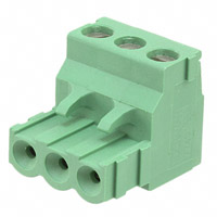 TE Connectivity AMP Connectors - 282805-3 - TERM BLOCK PLUG 3POS STR 5MM