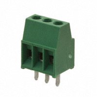 TE Connectivity AMP Connectors - 282834-3 - TERM BLOCK 3POS SIDE ENT 2.54MM
