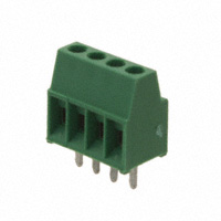 TE Connectivity AMP Connectors - 282834-4 - TERM BLOCK 4POS SIDE ENT 2.54MM
