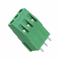 TE Connectivity AMP Connectors - 282901-3 - TERM BLOCK RCPT 3POS VERT .200