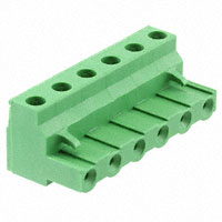 TE Connectivity AMP Connectors - 282959-6 - TERM BLOCK PLUG 6POS STR 7.5MM
