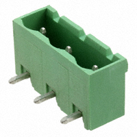 TE Connectivity AMP Connectors - 282966-3 - TERM BLOCK HDR 3POS 90DEG 7.62MM