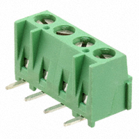 TE Connectivity AMP Connectors - 284094-4 - TERM BLOCK RCPT WIRE 4POS R/A