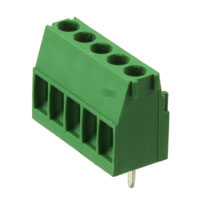 TE Connectivity AMP Connectors - 284391-5 - TERM BLOCK 5POS SIDE ENT 3.5MM