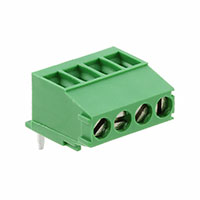 TE Connectivity AMP Connectors - 284414-4 - TERM BLOCK HEADER 4POS R/A .137