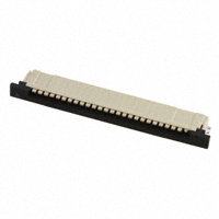 TE Connectivity AMP Connectors - 2-84953-5 - CONN FPC TOP 25POS 1.00MM R/A