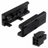 TE Connectivity AMP Connectors - 293734-1 - 4 POS. COVERPARTS PLUG