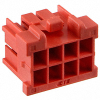 TE Connectivity AMP Connectors - 3-1971905-4 - GRACE INERTIA PLUG HOUSING 8POS