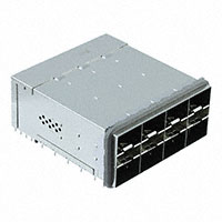 TE Connectivity AMP Connectors - 3-2180324-0 - ZSFP+ STACKED 2X4 RECEPTACLE ASS