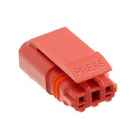 TE Connectivity AMP Connectors - 3-2834074-2 - 2P PLUG, MINIATURE WATERPROOF CO