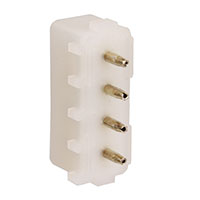 TE Connectivity AMP Connectors - 350211-3 - CONN HEADER PIN 4POS VERT PC T/H