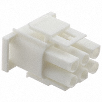 TE Connectivity AMP Connectors - 350715-4 - 06P UMNL PLUG HSG UL94VO