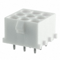 TE Connectivity AMP Connectors - 350828-4 - CONN HEADER 9POS VERT UMNL GOLD