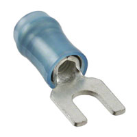 TE Connectivity AMP Connectors - 2-35559-1 - CONN SPADE TERM 14-16AWG #6 BLU