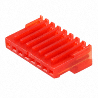 TE Connectivity AMP Connectors - 3-641237-8 - CONN RCPT 8POS 22AWG RED MTA100