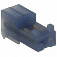 TE Connectivity AMP Connectors - 3-644043-2 - CONN RCPT 2POS 26AWG .100 BLUE