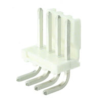 TE Connectivity AMP Connectors - 3-644613-4 - CONN HEADER 4POS R/A .156 TIN