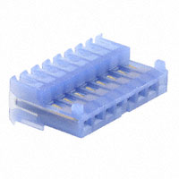 TE Connectivity AMP Connectors - 3-644726-8 - CONN RCPT 8POS 26AWG .100 BLUE