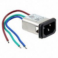 TE Connectivity Corcom Filters - 3-6609006-9 - PWR ENT RCPT IEC320-C14 PNL WIRE