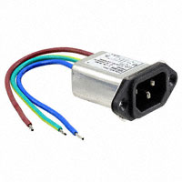 TE Connectivity Corcom Filters - 3-6609008-1 - PWR ENT RCPT IEC320-C14 PNL WIRE