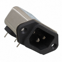 TE Connectivity Corcom Filters - 3-6609987-8 - PWR ENT RCPT IEC320-C14 PNL SLDR