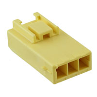 TE Connectivity AMP Connectors - 368572-4 - PDL 3P CAP 3.96 F/H(GWT) YEL