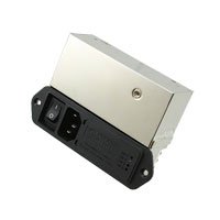 TE Connectivity Corcom Filters - 3EXM4S - PWR ENT MOD RCPT IEC320-C14 PNL